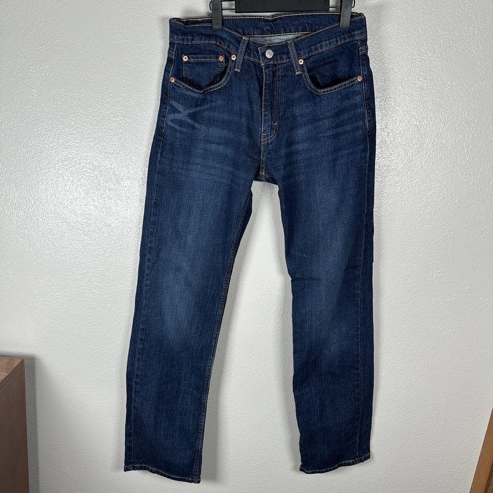 Levi's 559 Relaxed Straight Leg Jeans Mens Size 32x34‎ Dark Wash Denim Baggy